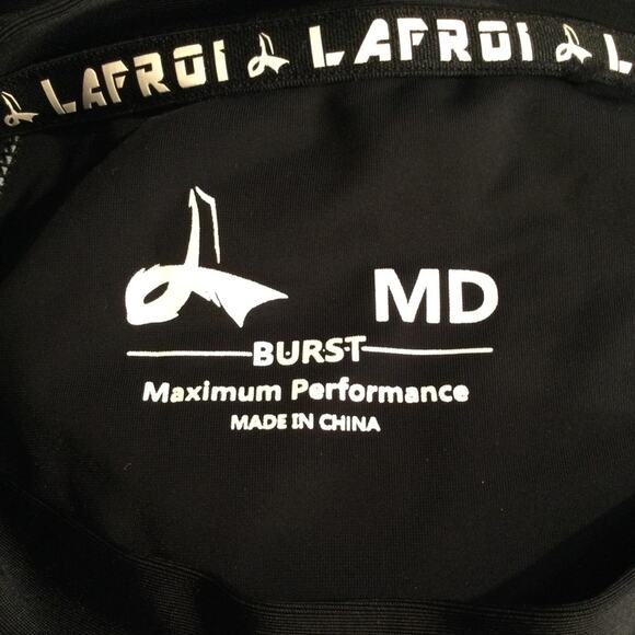 Lafroi Burst Long Sleeve Sports Performance Baselayer Rash Guard M - Picture 2 of 4